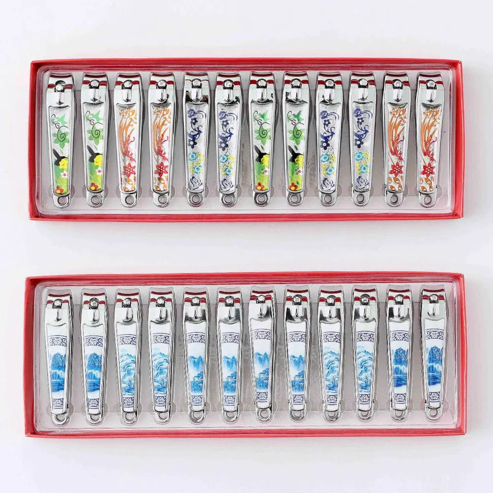 Finger Toe Manicure Cuticle Products Kit Custom Key Chain Nail Cutter Clipper Set Nails Art Nipper Tools