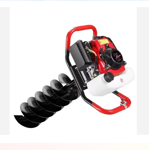 High-Power Portable Gasoline Ground Drilling Machine Single Person Industrial Grade for Hole Pile Driving Earth Augers Product