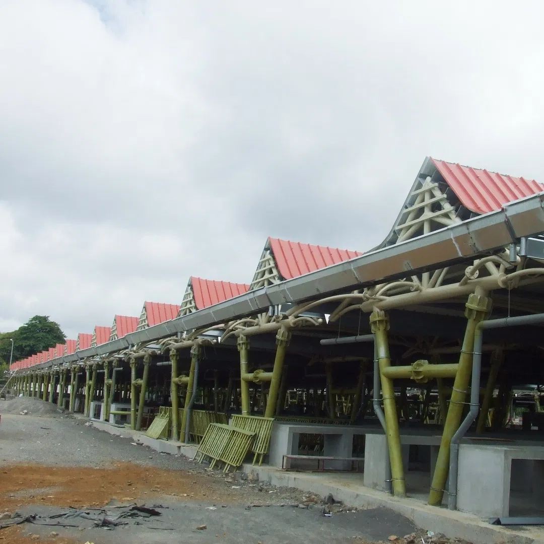 Durable Prefabricated Steel Structures for Shopping Malls in Mauritius