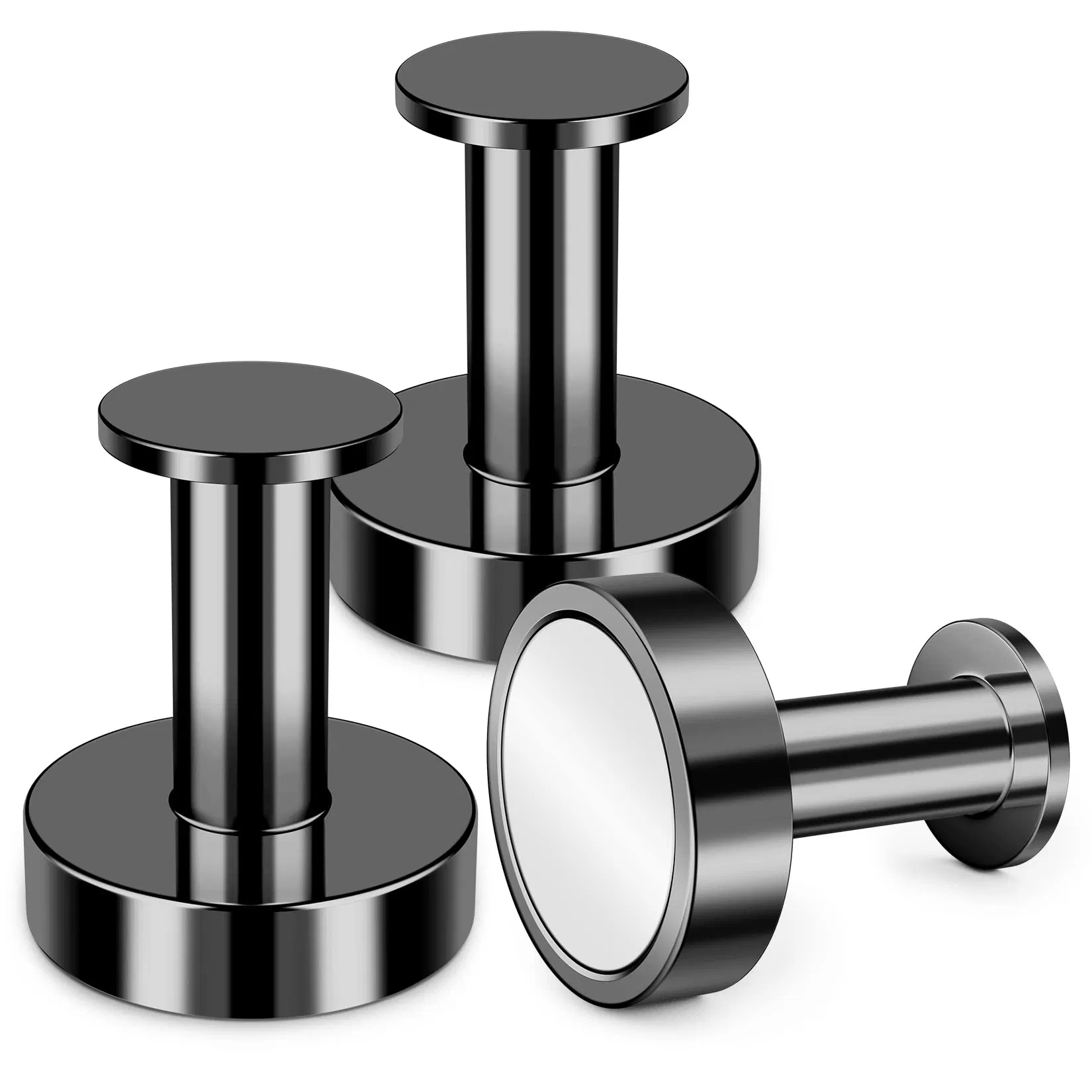 Heavy Duty Magnetic Hanger Neodymium Magnet Hooks Push Pin Style Heavy Duty Magnet Hooks