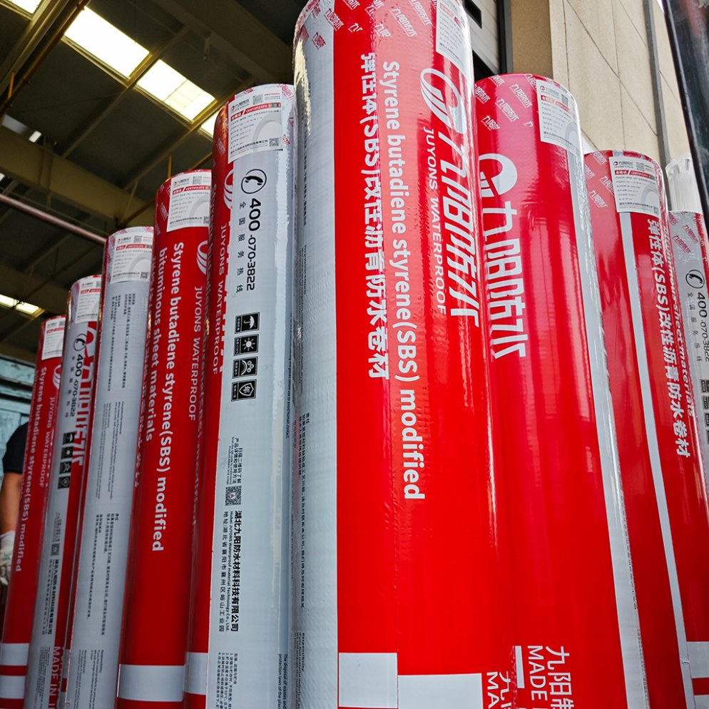 Juyons Sbs Membrane Coated with TPE Modified Bitumen