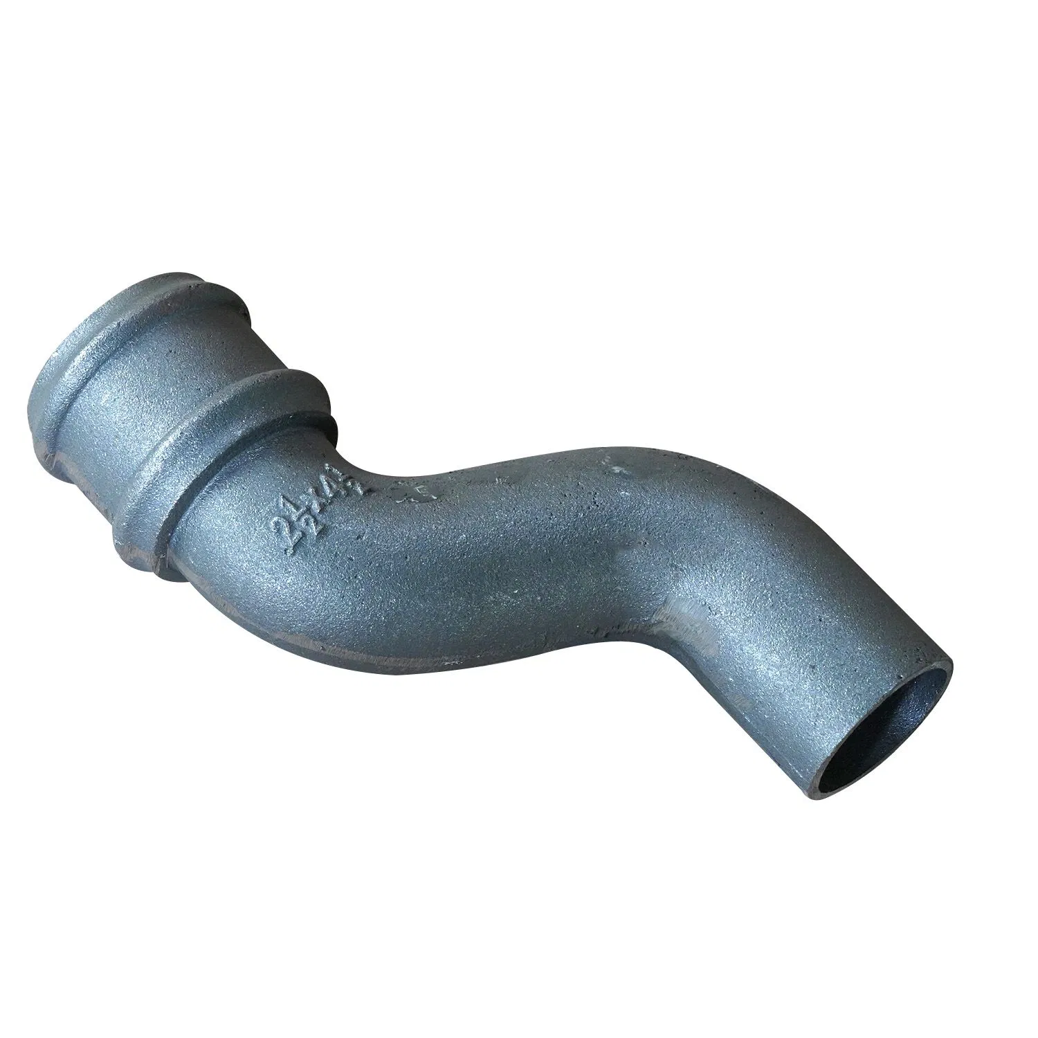 2-1/8inch Drainage Double Bend Elbow Connection Malleable Bend Cast Iron Pipe Fitting for Water Supply