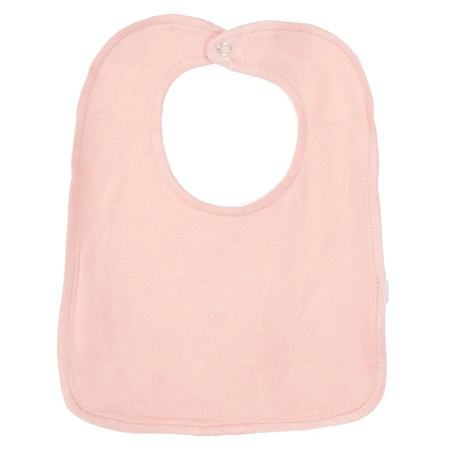 Custom Made Bamboo Terry Baby Feeding Bib Absorbent Newborn Drool Bibs with Adjustable Snap
