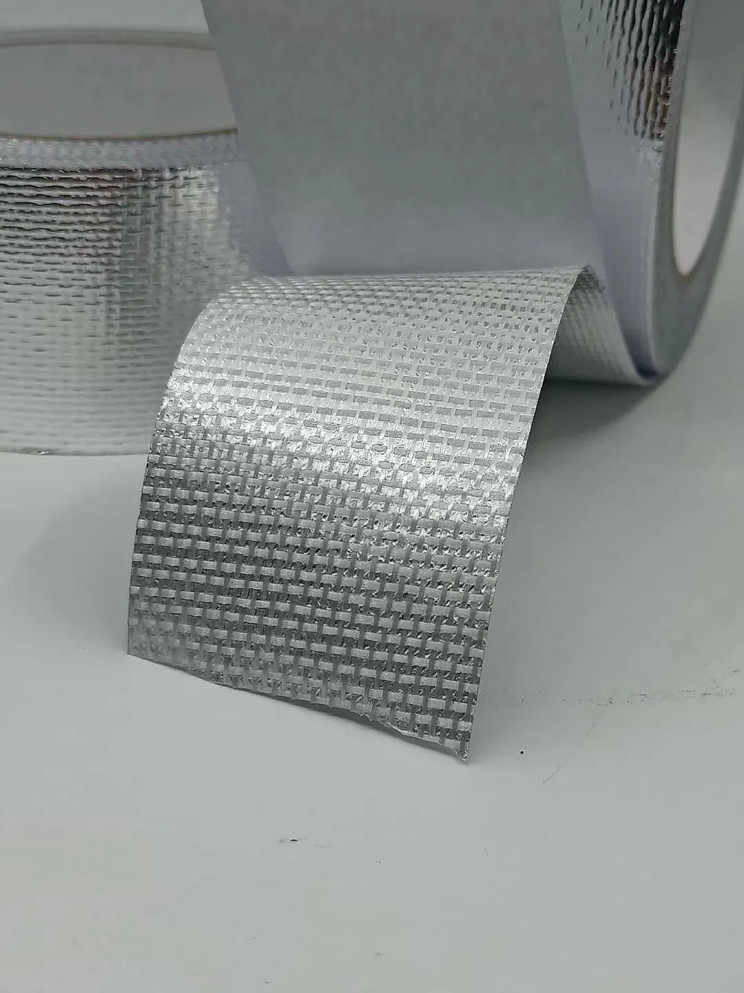 HVAC System Aluminum Foil Duct Glass-Tape Fiberglass Cloth Adhesive Insulation