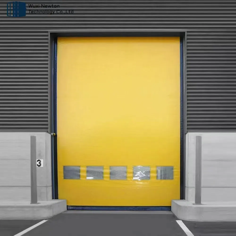 Anti-Collision Self Repairing Automatic Insulated PVC Zipper Doors for Clean Room