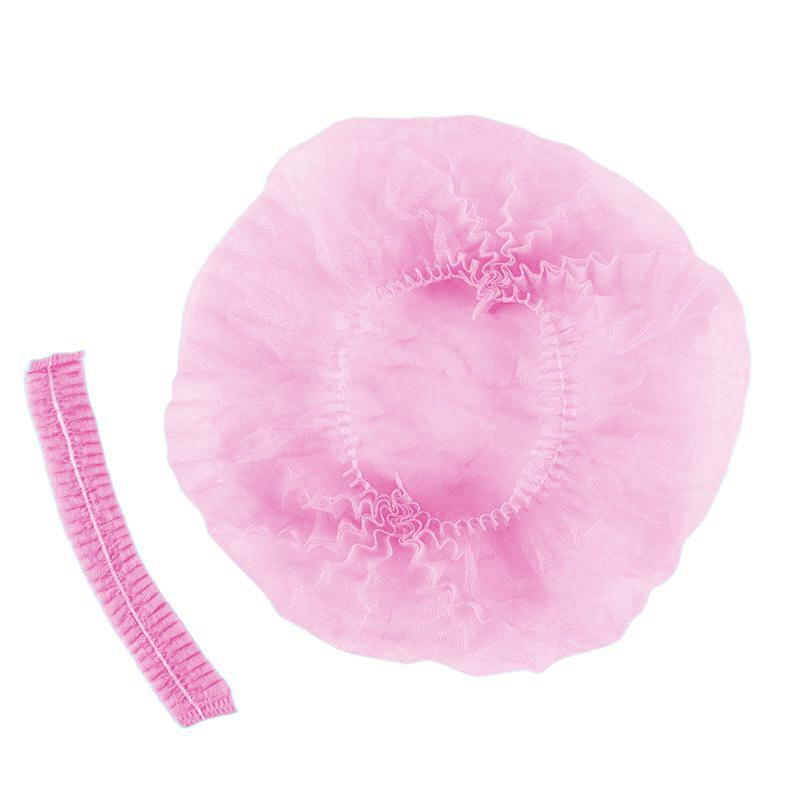 Colorful Nonwoven Clip Cap, Disposable Mob Caps
