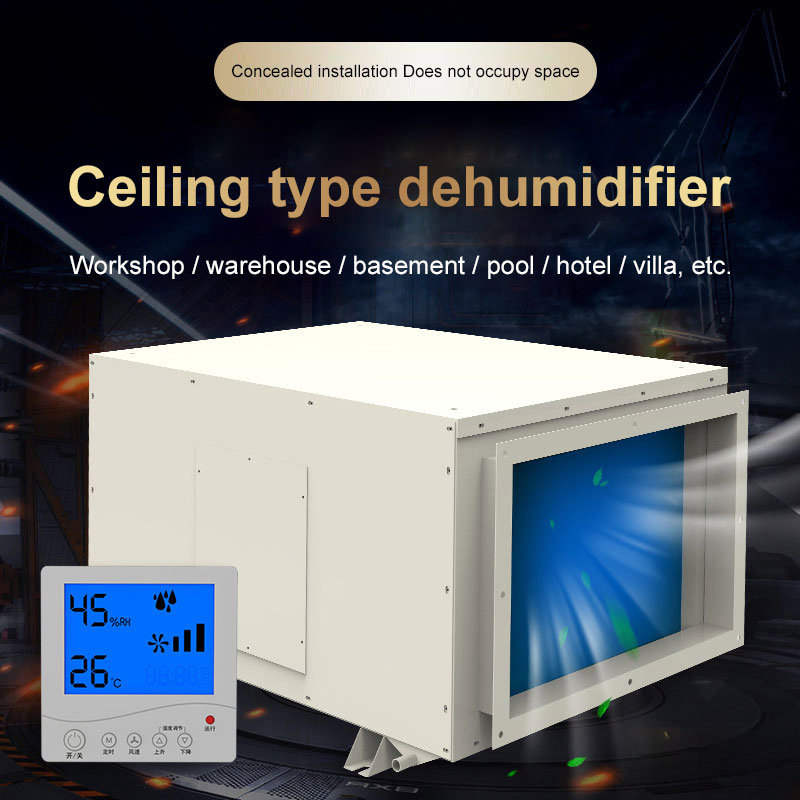 Automatic Hospital Ceiling Dehumidifier 500 Pints