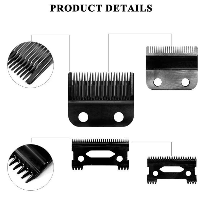 Dlc Black Blade Hair Trimmer Ultra-Thin Replacement Part Hair Clipper Replacement Blade