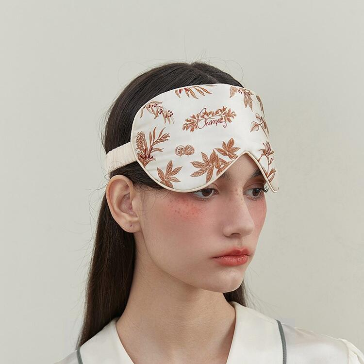Custom Digital Print 6A Mulberry Silk Sleep Mask for Sleep