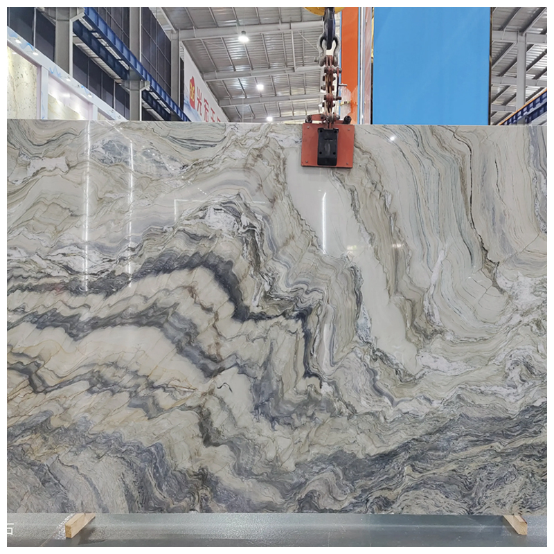 Blue Di Caravaggio Quartzite Slabs
