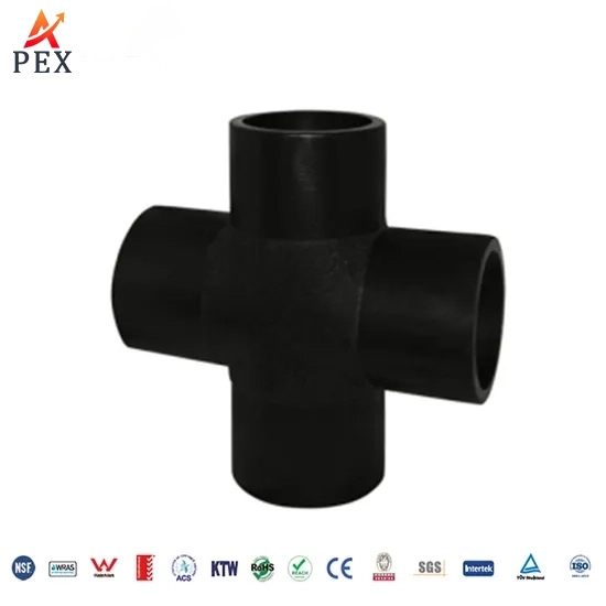 China Manufacturer 110*5.3mm SDR21 Water Supply Black HDPE Pipes and Fittings