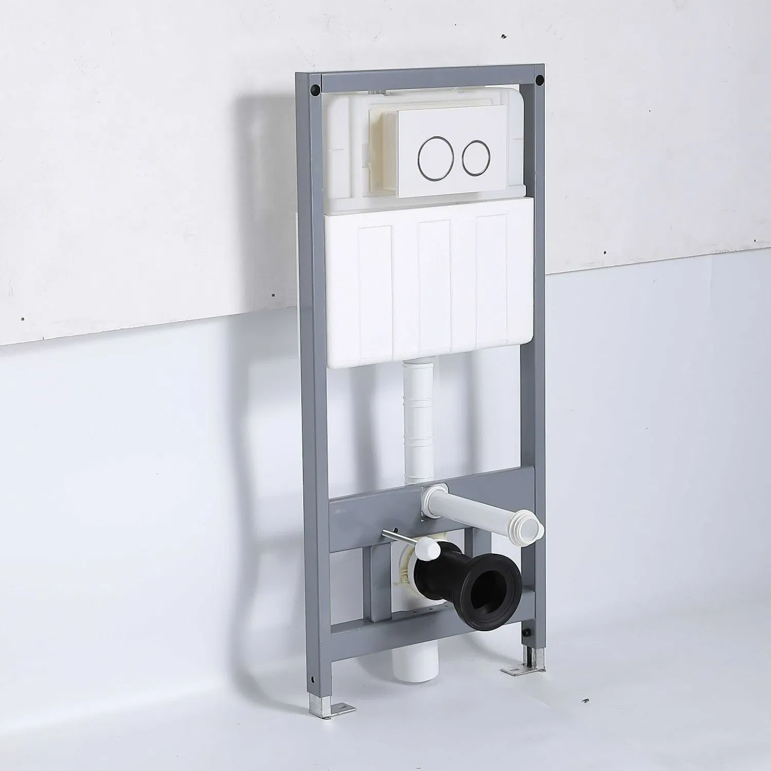 Wall Hung Toilet Hidden Tank with Iron Frame Color Panel Concealed Cistern