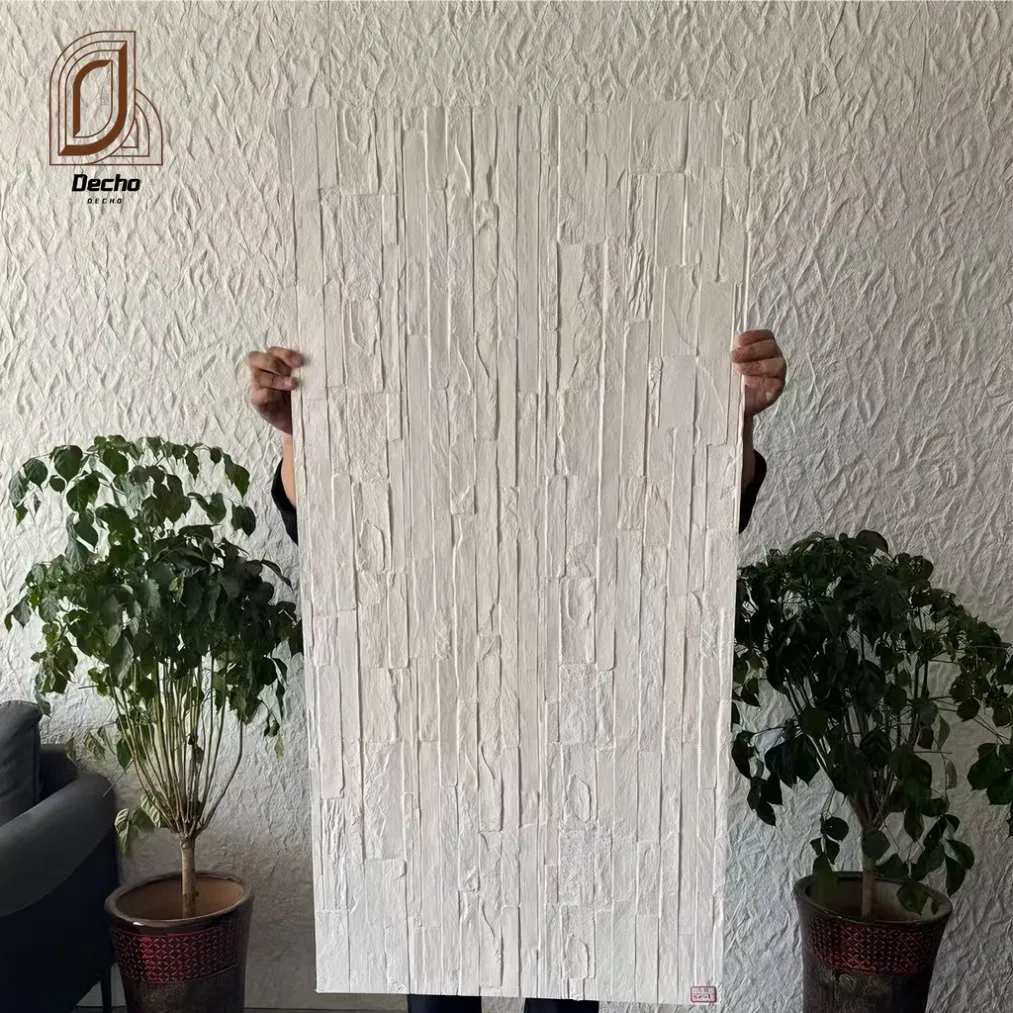 Soft Wall Cladding Travertine Artificial Stone Waterproof Exterior Wall Decorative Soft Flexible Stone Panels