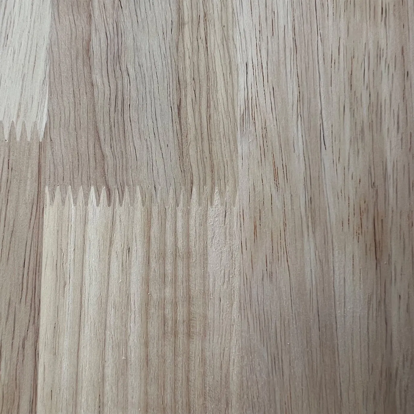 Rubber Wood Finger Joint Board, 8-40mm, Crack-Free, for Indoor Decoration & Furniture