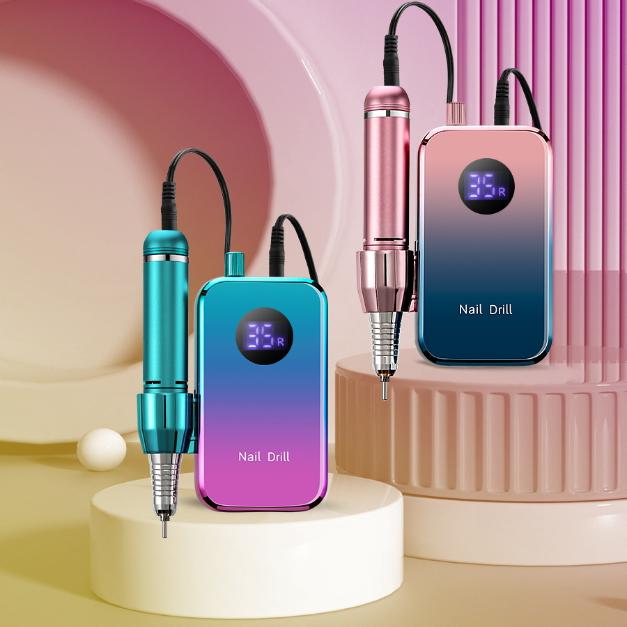 Long Battery Life Portable High Speed Electric Nail Drill Machine