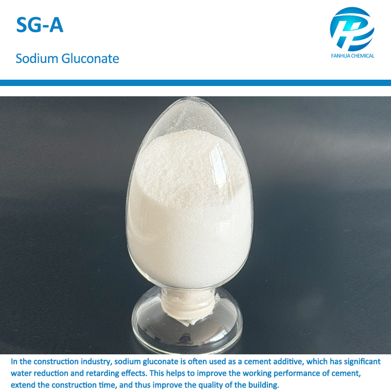 Sodium Gluconate Water-Reducing Retarder for Concrete
