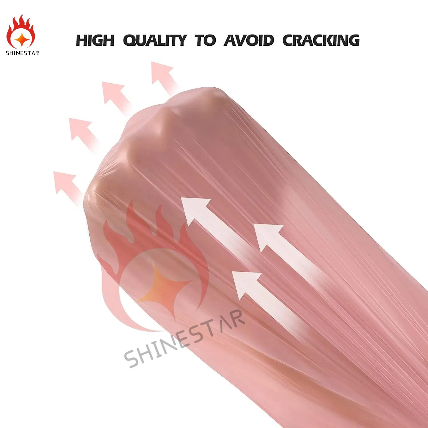 HDPE Durable Bottom Heavy Duty Garbage Bag, Trash Can Liner