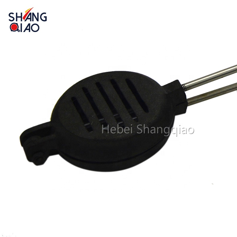 Чугунная вафельница для костра Single Jaffle Iron