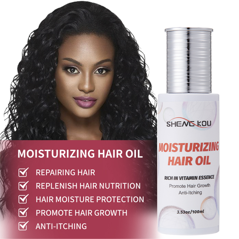 Private Label Organic Hair Treatment Growth Olive Oil Natural Scalp Care Anti-Itch Hair Oil
