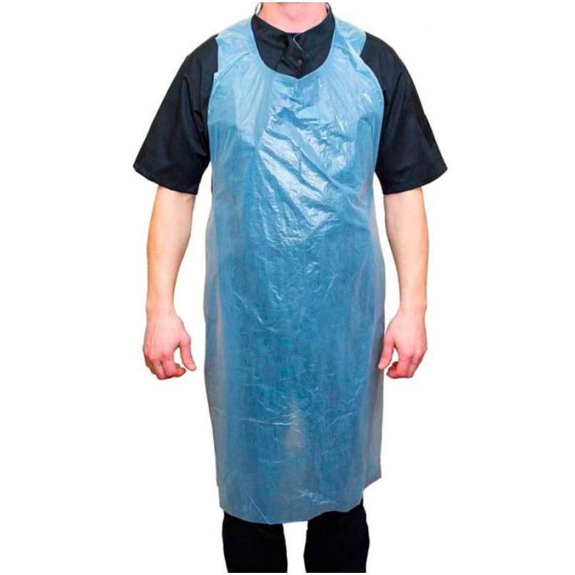 Versatile Disposable Plastic Apron with Custom Thickness and Size Choices