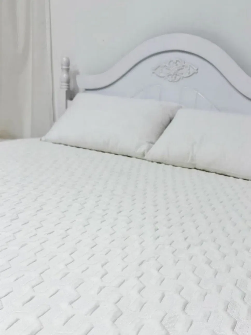 Breathable 137X190cm Waterproof Mattress Protector Fitted Cover for Hospital