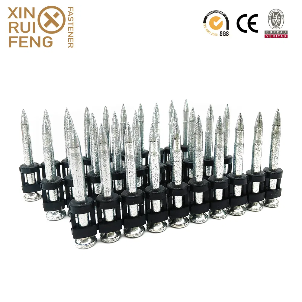 China Manufacturer Shooting Nail with Steel Washer Drivepin and Gas Nail