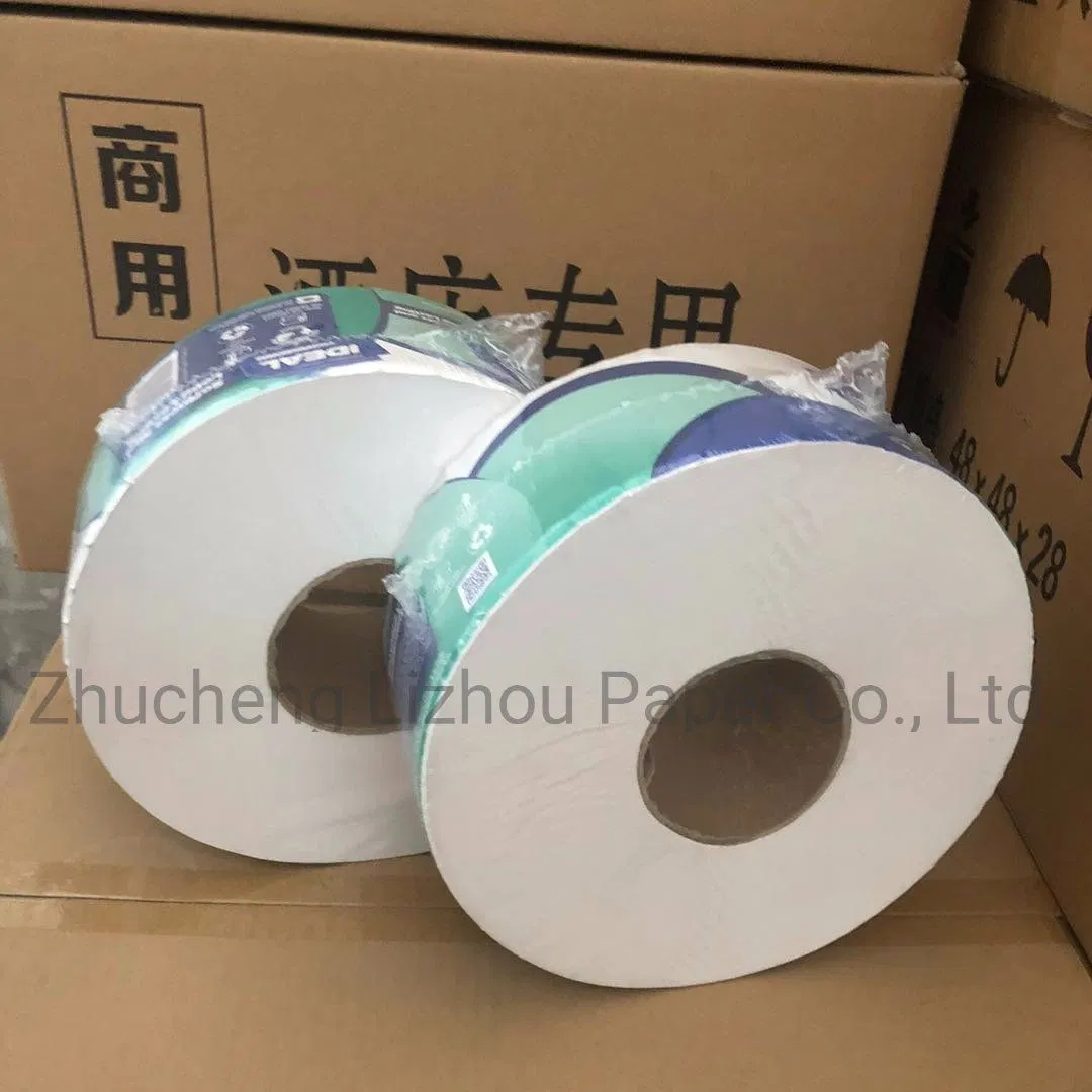 Wholesale Cheap Wood Pulp Jumbo Roll Toilet Bathroom Tissue Paper