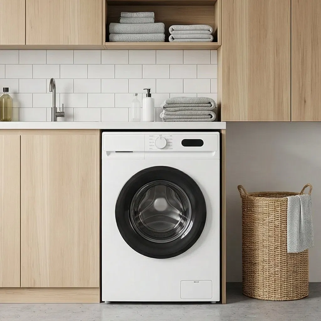 7kg Smart Washing Machine for Households with BLDC Efficiency