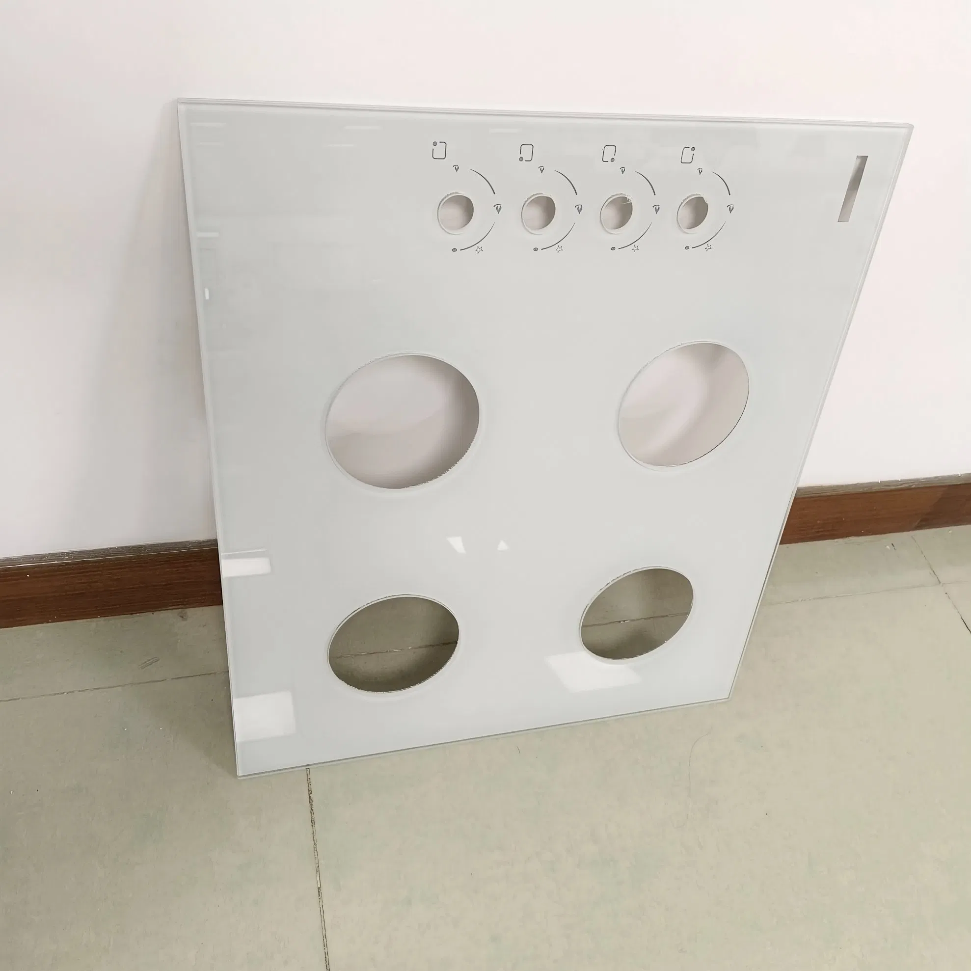 OEM 6mm, 8mmtempered Glass for Hod Glass with Silk Screen Printing