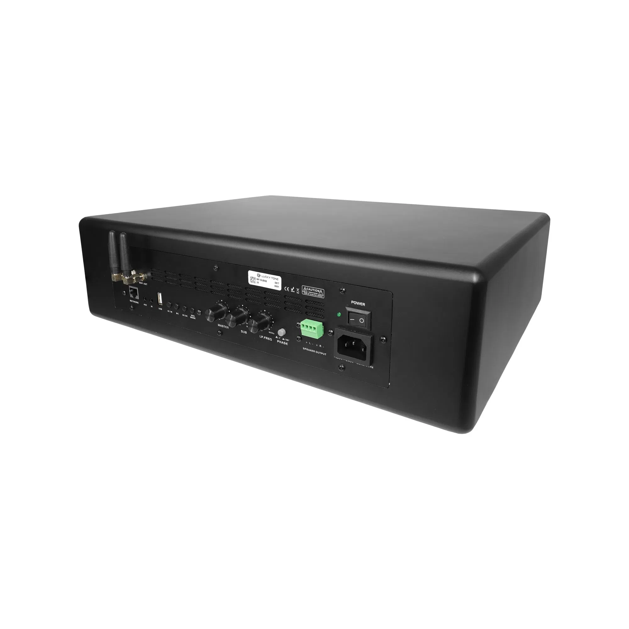 Lucky Tone Compact Satellite Speaker WiFi Blue-Tooth Subwoofer Set for Background Music