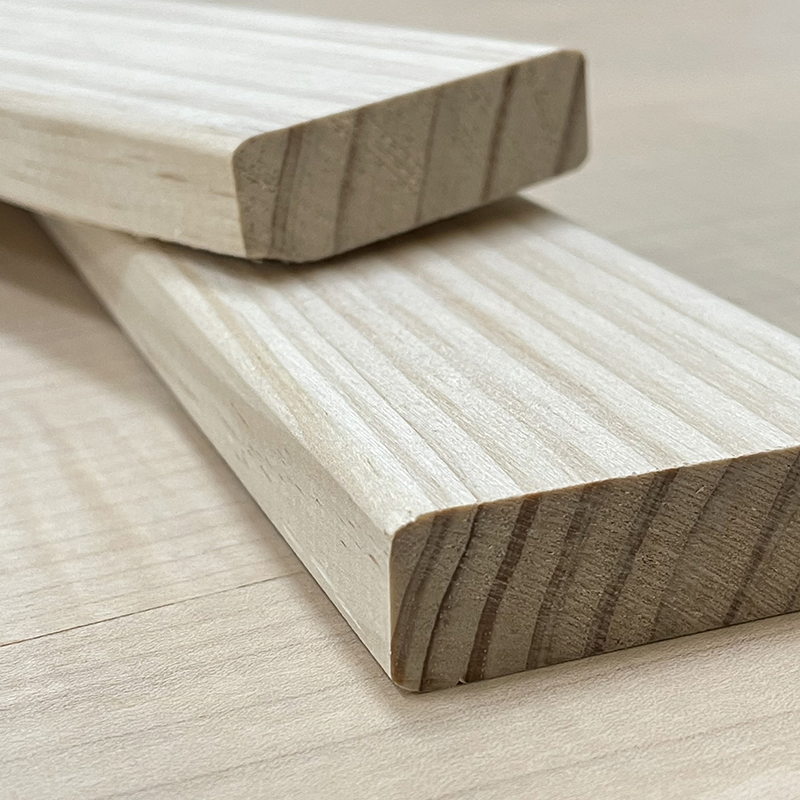 AA Grade Pine Wood Edge Glued Board Made of The Great Lake Walnut Small Board Furniture Parts