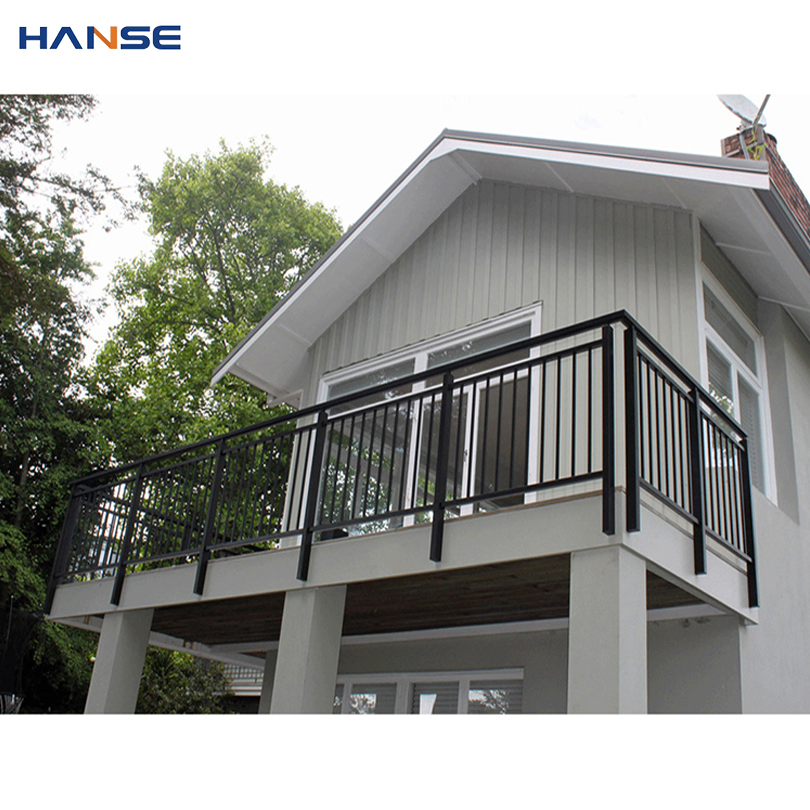 Modern Style Indoor/Outdoor Aluminium Balustrade Stair Railing Balcony Handrail for Villa and Apartment