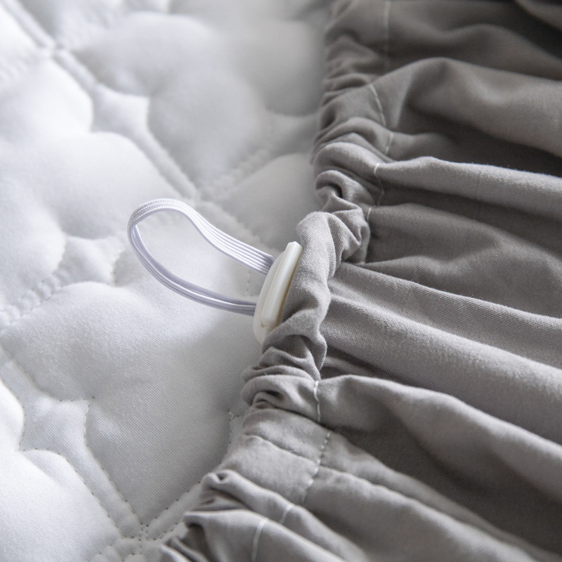 Classic Hotel White Sheet Set Home Top Sheet Cotton Bedding Fitted Sheet