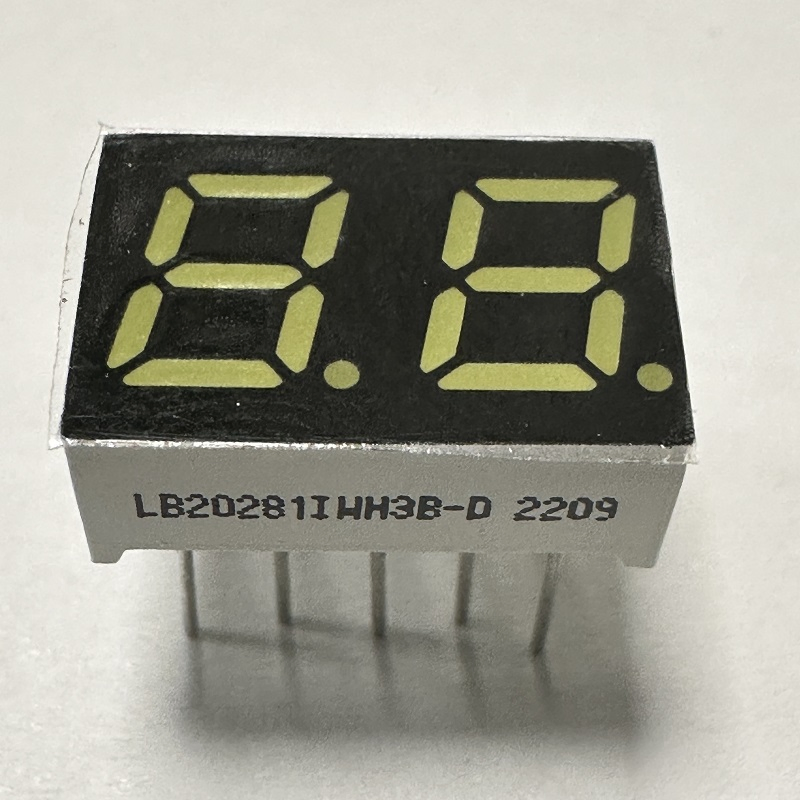 Pure Green 7 Segment LED Display for Smart Home Devices