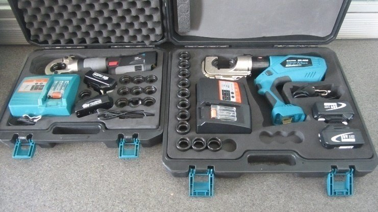 Pz-240 Battery Hydraulic Crimping Tool Cordless Wire Crimping Tool
