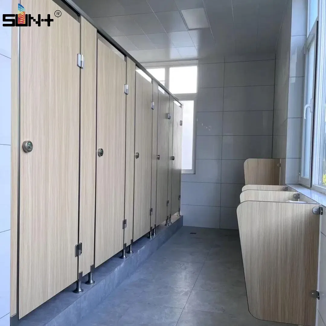 Factory 12mm Fireproof HPL Public Toilet Partition for Bathroom Hotel