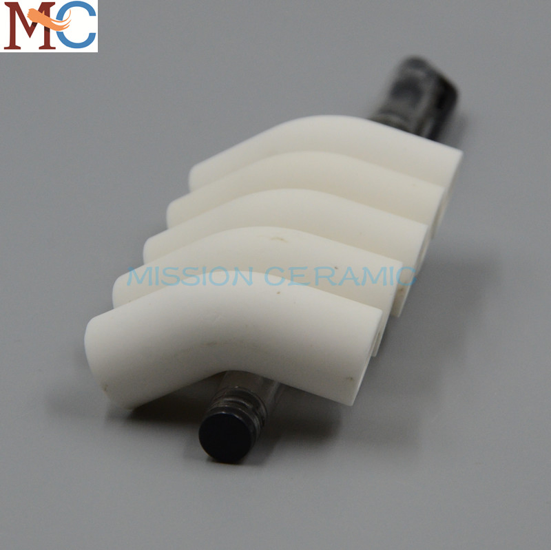 Алюминиевая керамическая гнутая труба высокой чистоты