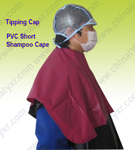 Накидка парикмахерская PVC, 45x54 дюймов, антистатик