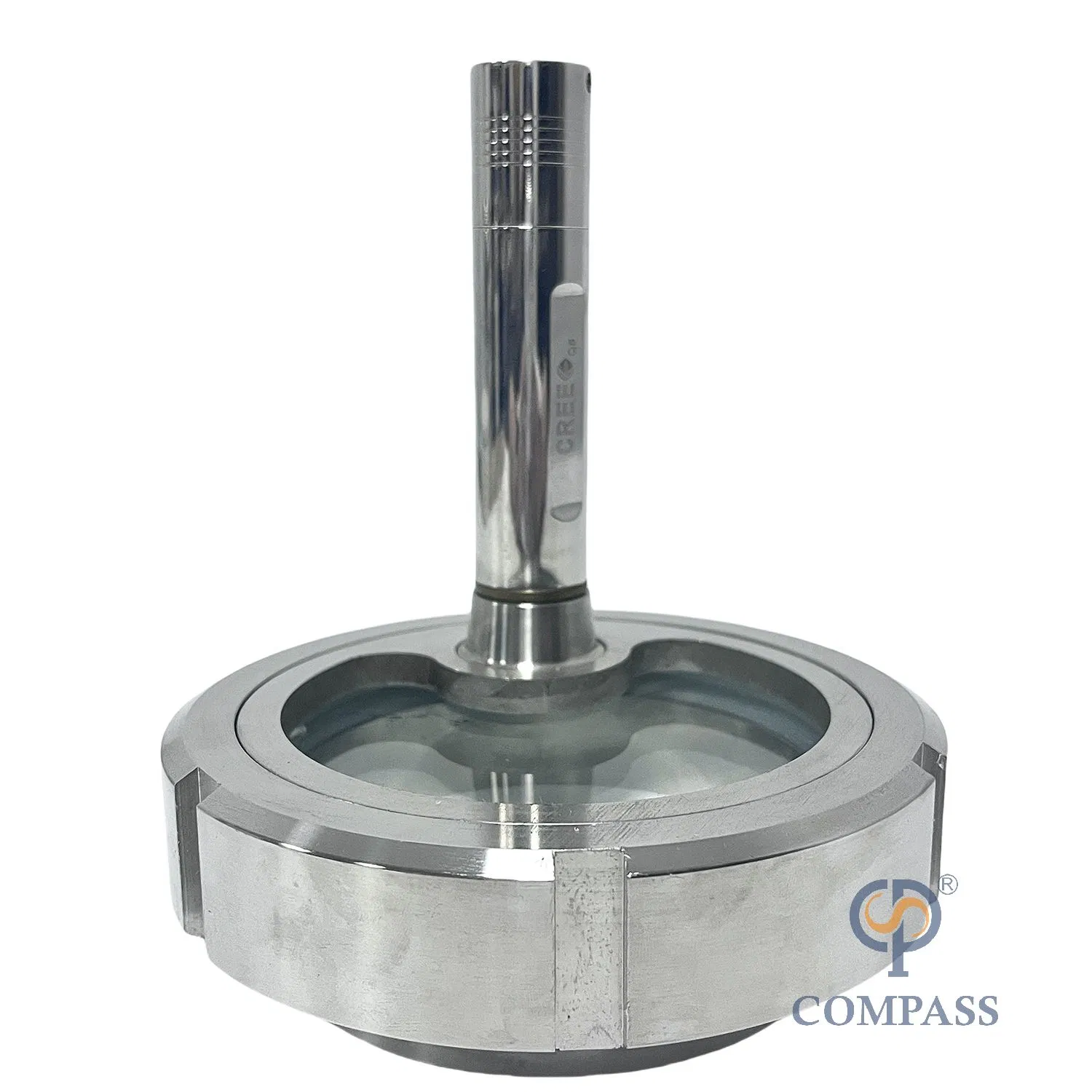 DN150 Stainless Steel SS304 Sanitary Hygienic Union Type Sight Glass with LED Light for Beverage Food