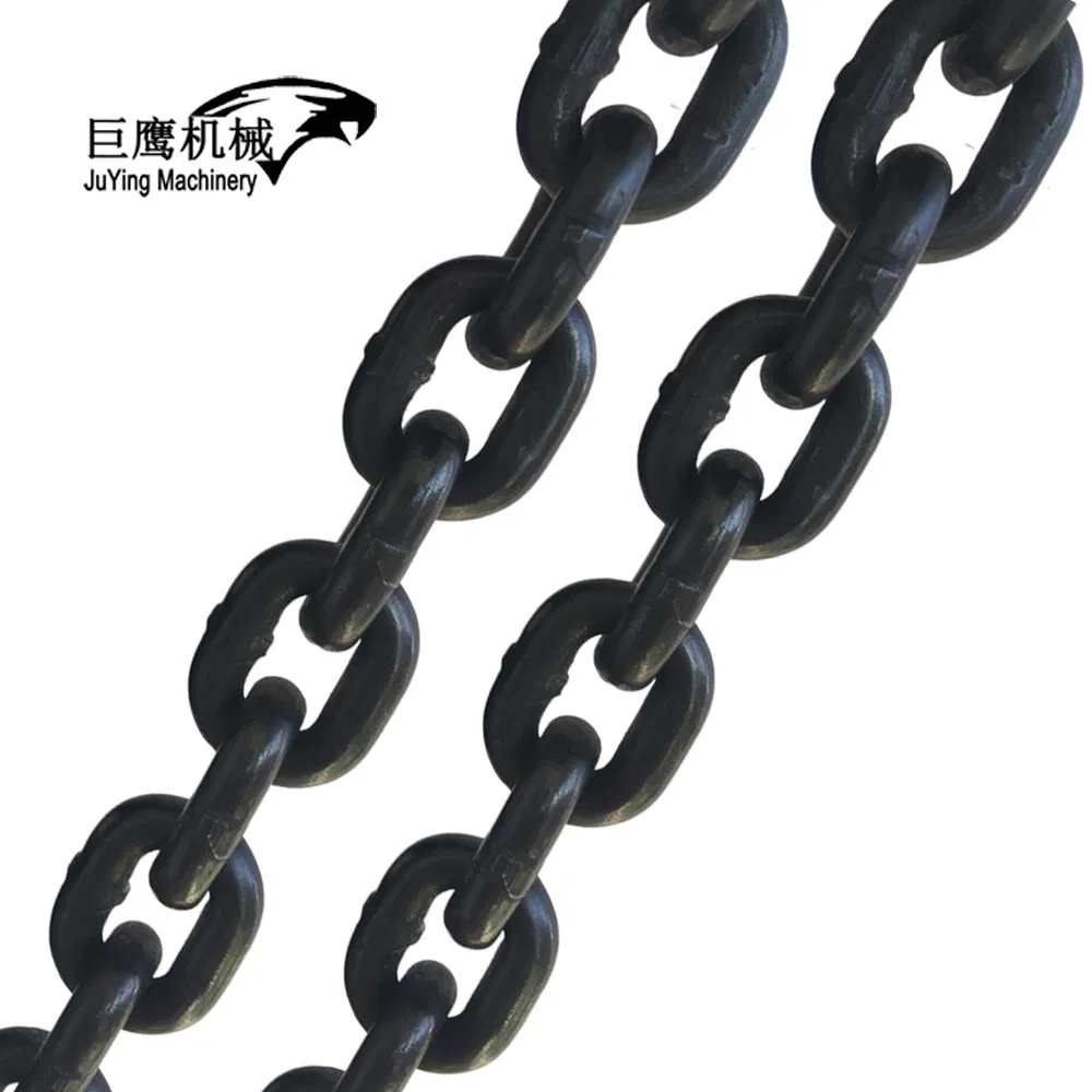Цепь грузовая сварная G80 10мм, сплав