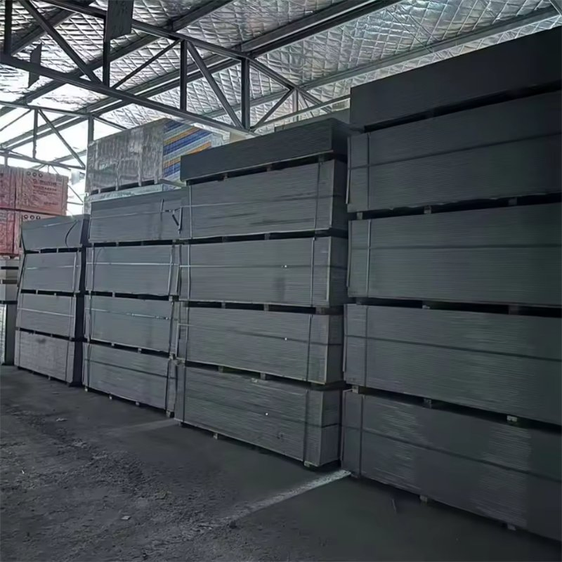 Modern Grey 6-18mm Fiber Cement Roofing Sheet Building Material 1220*2400mm Cement Board