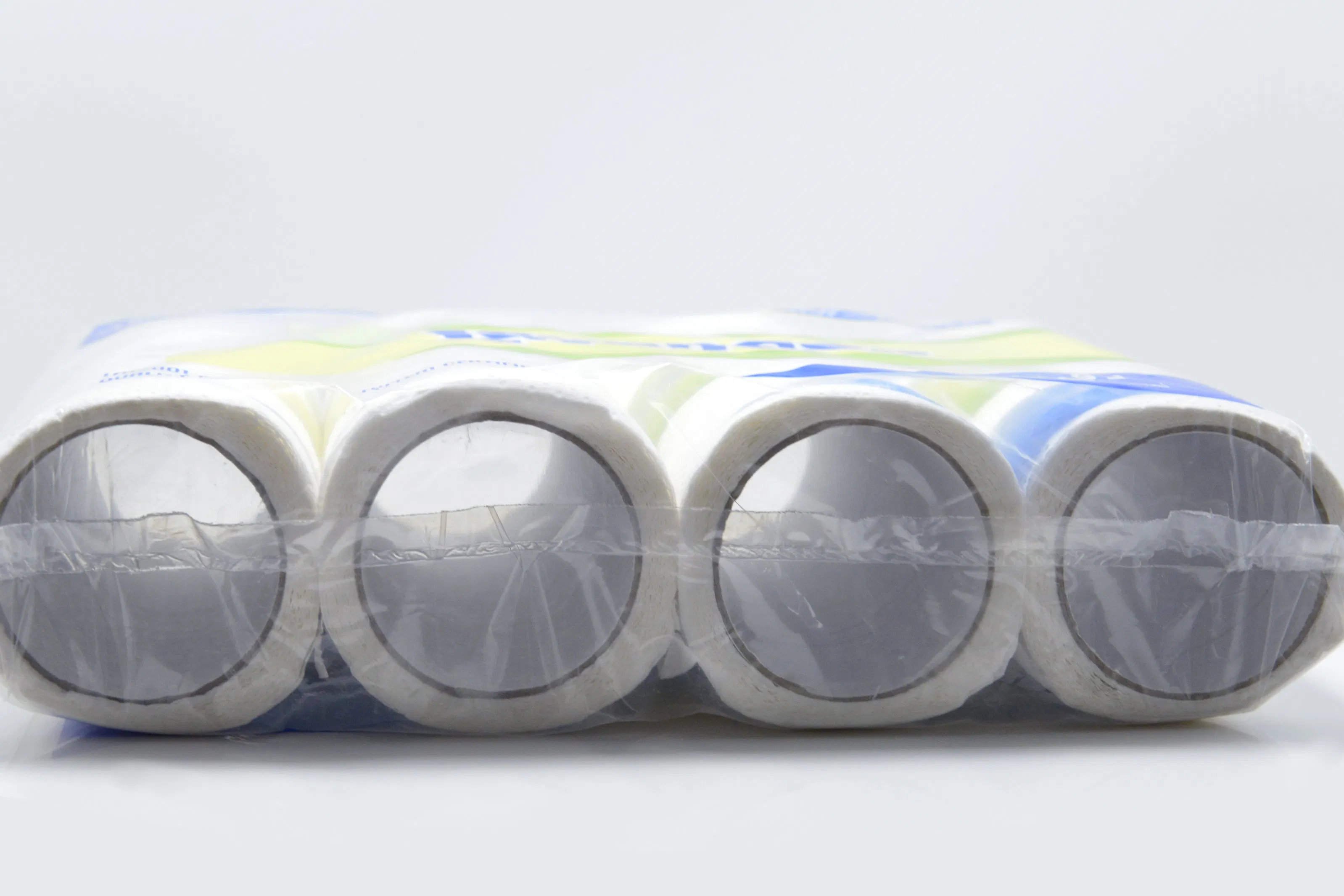 Soft Durable 2 Ply Four Rolls Customized Embossed Kitchen Paper