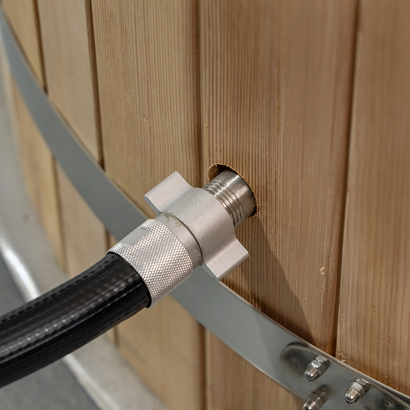 Термодеревянная ледяная ванна Cold Plunge с крышкой