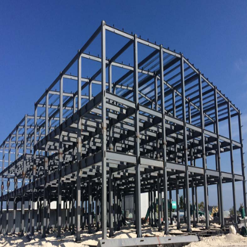 Pre Engineering Steel Structure Building Construction Site House