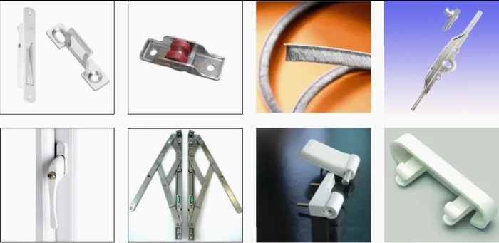 Premium Hardware for UPVC PVC Aluminum Windows and Doors Accessories