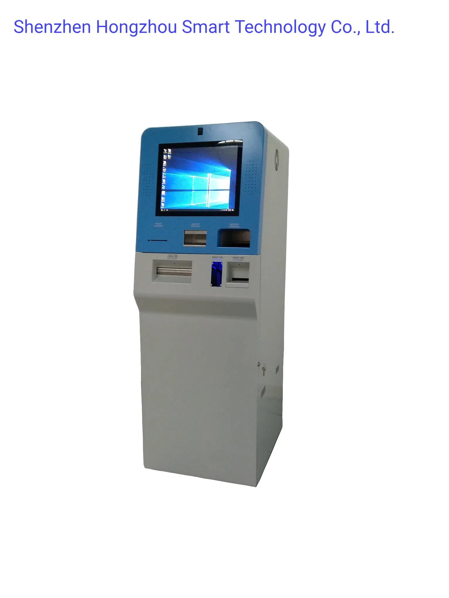 Elegant Foreign Currency Exchange Kiosk with Coin Accepting Cash Aceepting