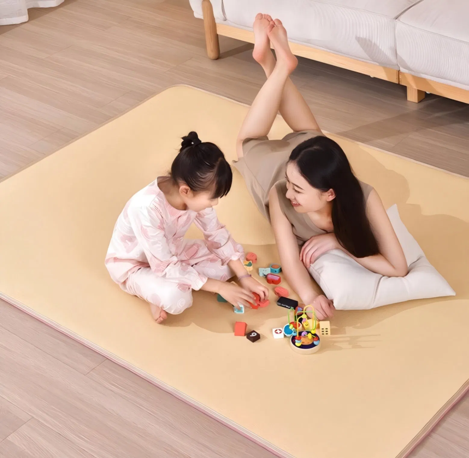 Dual-Season Electric Mattress Heater for Single & Double Beds