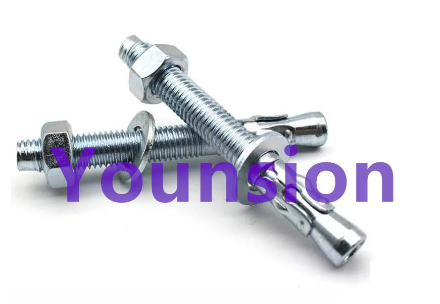 Стальной клиновой анкер с цинковым покрытием