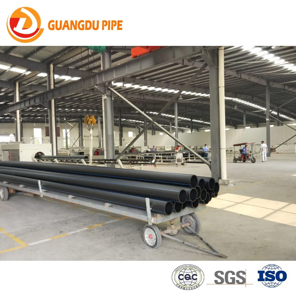 Plastic HDPE PE Plastic Water Supply Pipe Large Diameter Plastic Pipe