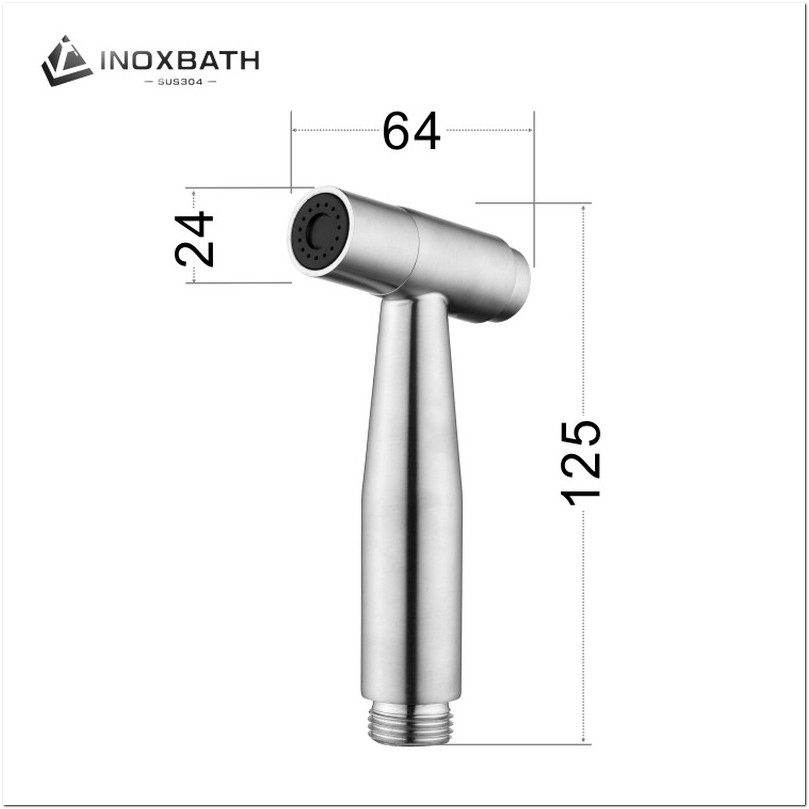 Bathroom Toilet Cleaning Jet Stainless Steel Shattaf Hygiene Washer Spray